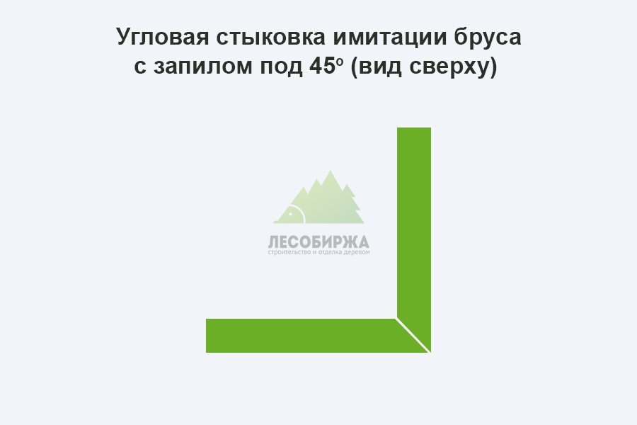 Запил под 45 градусов Запил под 45 градусов