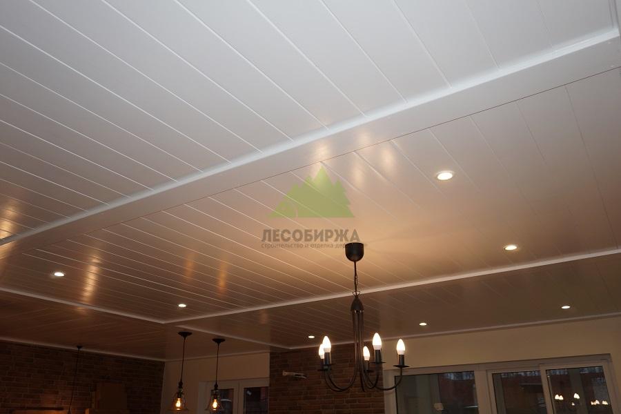 Вагонка из лиственницы белая