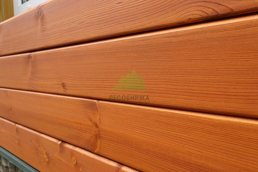 Сосновый планкен на фасаде Сосновый планкен на фасаде