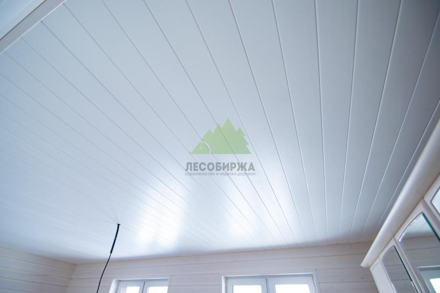 отделка потолка вагонкой отделка потолка вагонкой