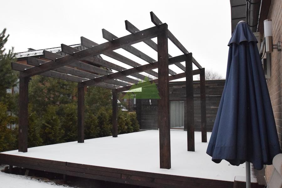 Настил террасы