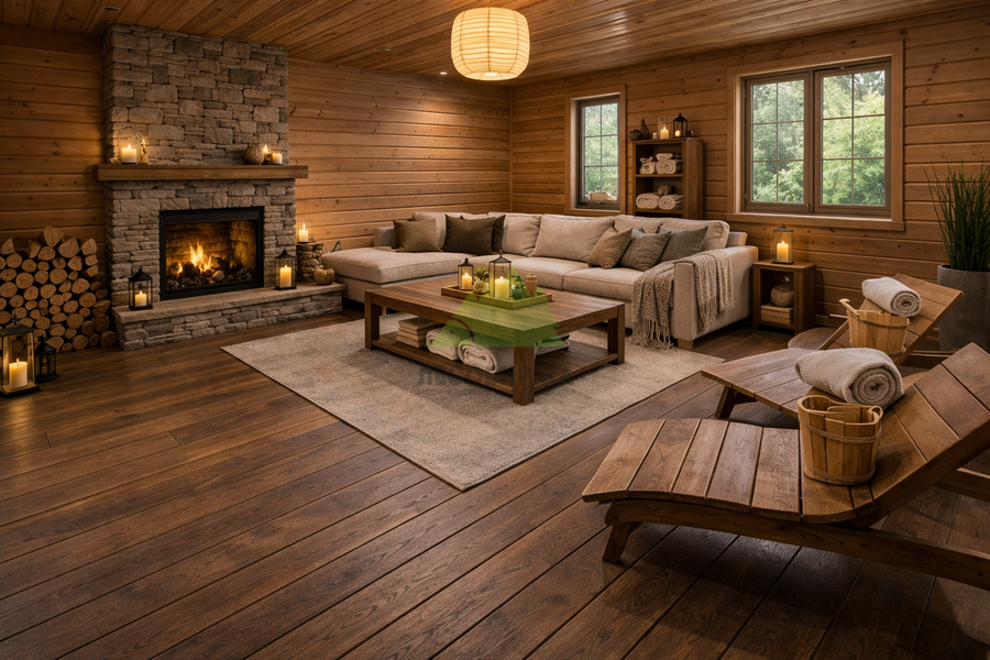 Комната отдыха в бане