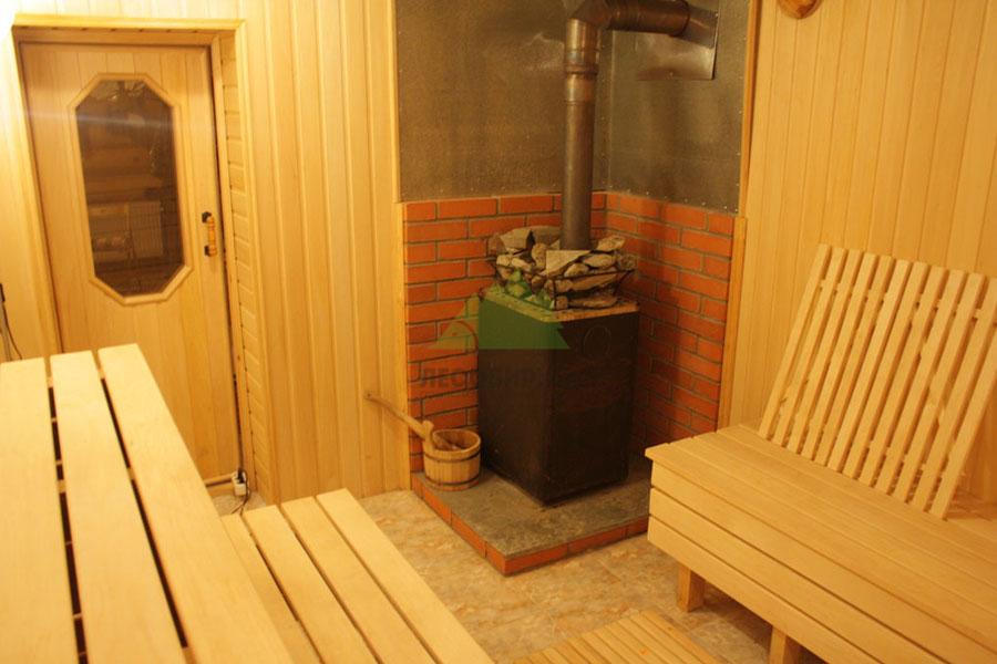 Сауна из липы сорт 