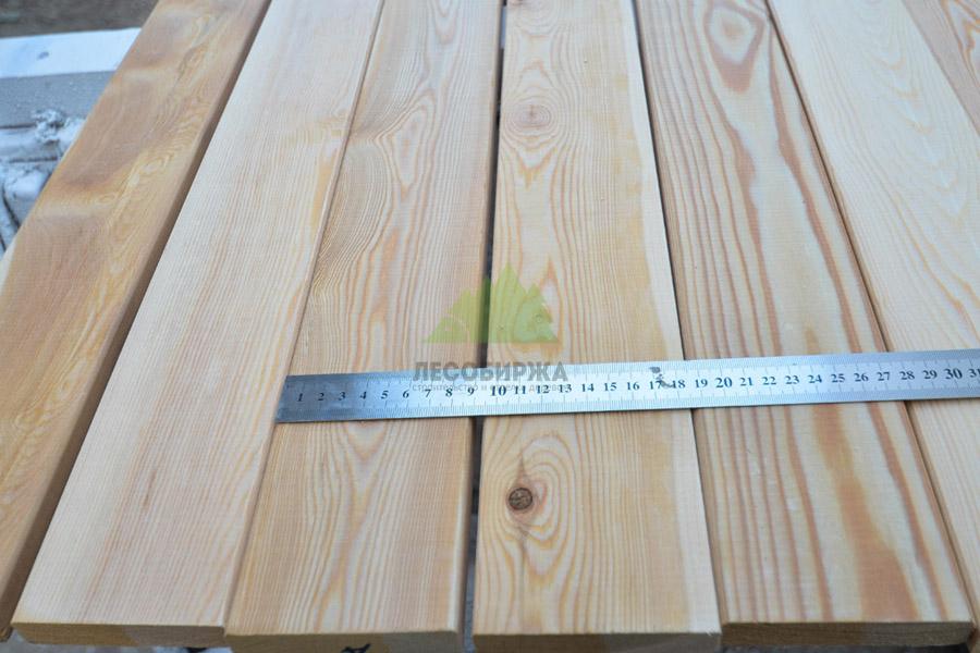 Планкен прямой сорт Прима ширина 90 мм для фасадной обшивки