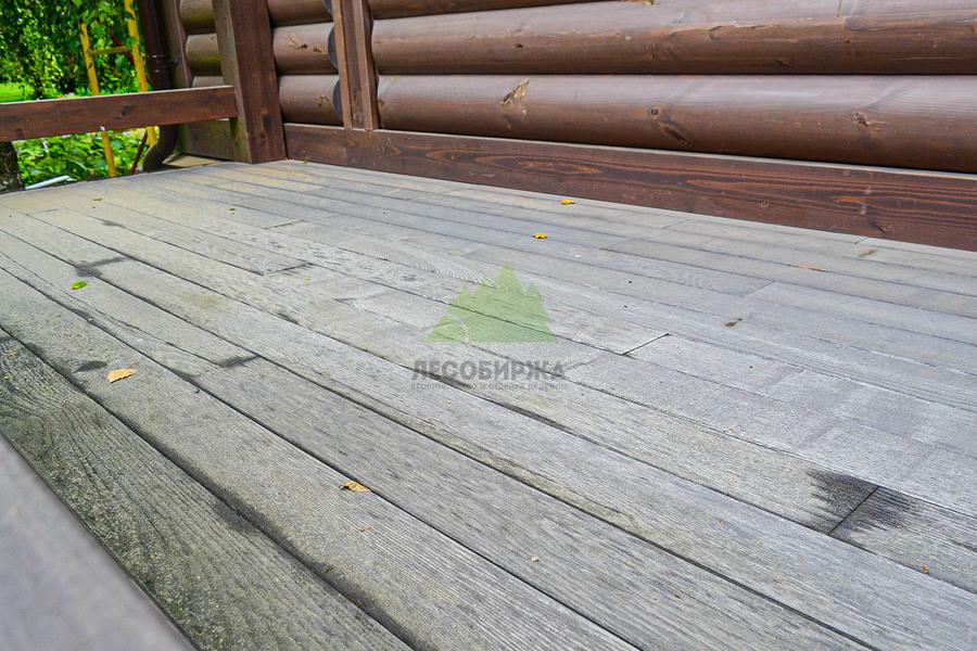 Терраса без первоначального окрашивания Терраса без первоначального окрашивания