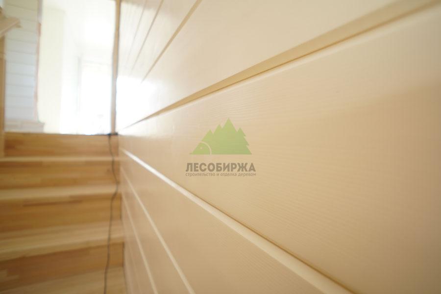 Имитация бруса в интерьере