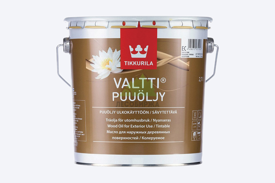 «Tikkurila» «Valtti Puuoljy» «Tikkurila» «Valtti Puuoljy»