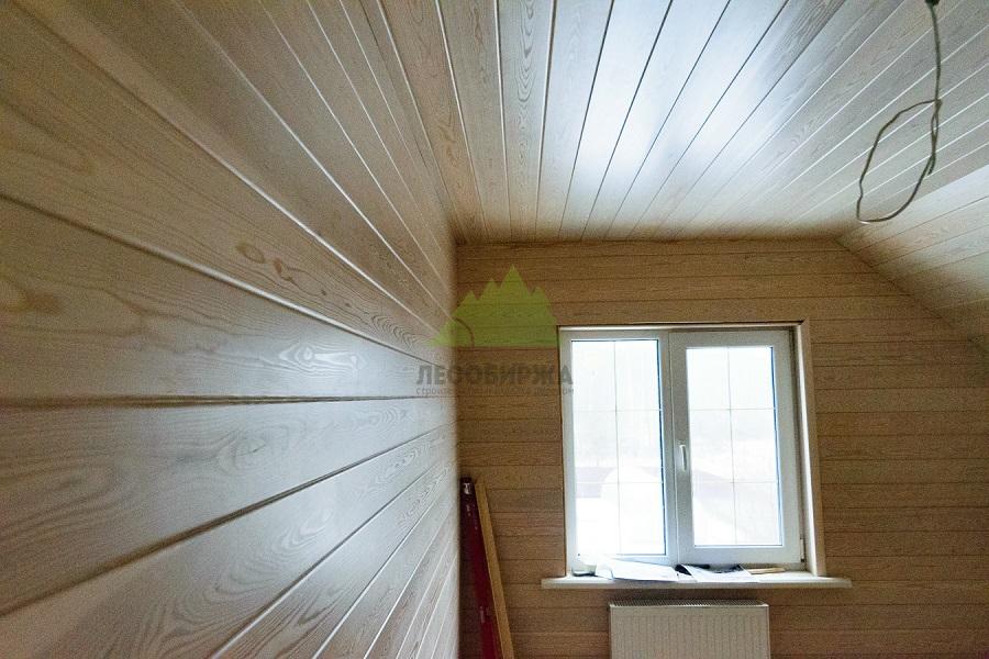 Вагонка штиль на потолке