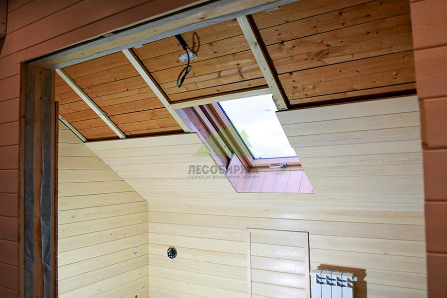 Горизонтальный монтаж вагонки