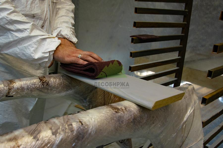 промежуточная шлифовка