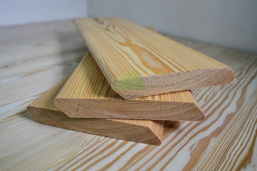 Косой планкен из лиственницы фото