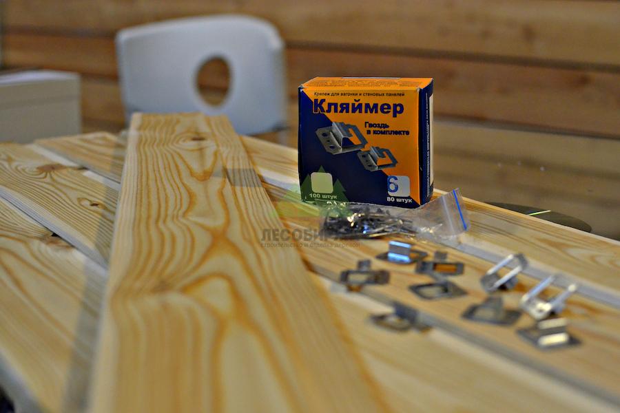 крепеж для евровагонки