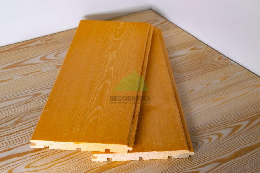 крашеная вагонка из ангарской сосны
