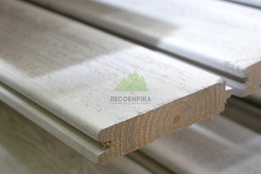 Снятая фаска с доски пола