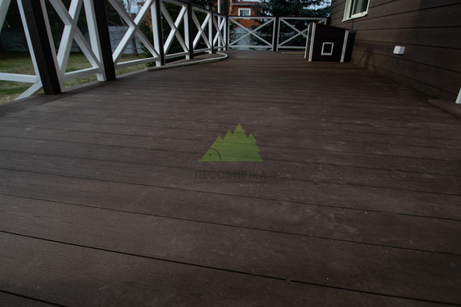 Терраса из ДПК