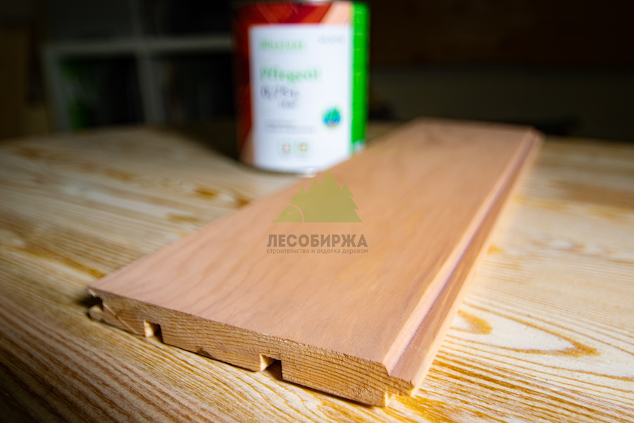 вагонка из кедра под маслом