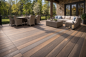 Срок службы террасной доски из ДПК: как не потерять его из-за лаг и воды